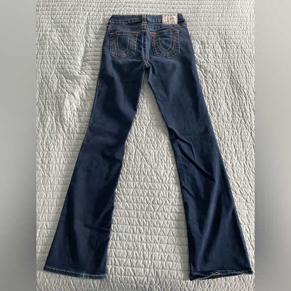 True Religion Becca Mid Rise Bootcut Jeans - Size 28 - Picture 3 of 4